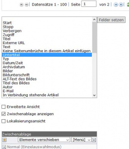 Typo3 Listenansicht Erweitern