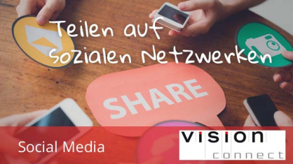 Socialmedia teilen auf sozialen Netzwerken