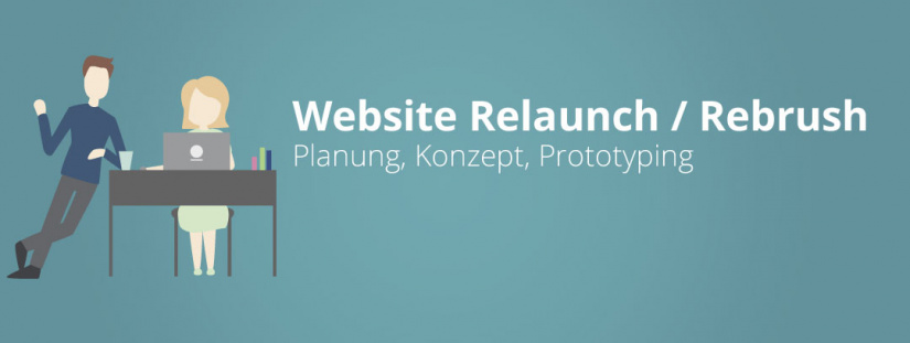 Im zweiten Teil gehen wir mit den Phasen „Planung“, „Konzept“ und „Prototyping“ in die Planungs- und Entwicklungsphase Rebrush oder Relaunch Ihrer Webseite.