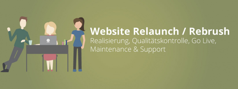 Relaunch oder Rebrush einer Webseite Teil 3