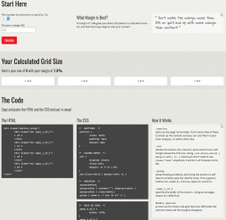 Grid calculator