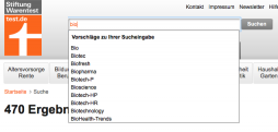 test.de Suggest