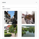 Wordpress Widget Galerie