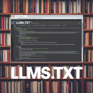 a bookshelf with a editor window